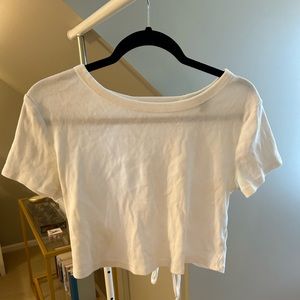 Wild Fable Women’s Crop Top - White - Large